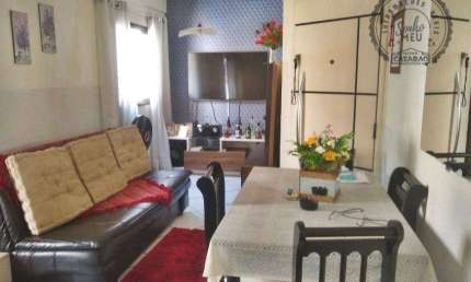 Apartamento com 1 quarto à venda na Rua Javaés, Tupi, Praia Grande
