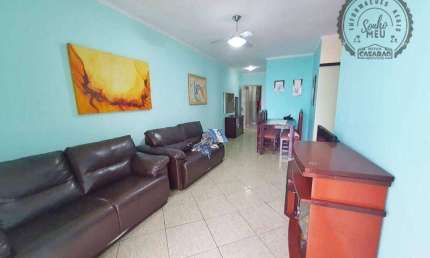 Apartamento com 2 dormitórios para alugar, 74 m² por R$ 3.000,00/mês - Ocian - Praia Grande/SP
