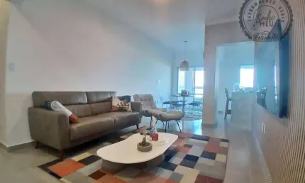 Apartamento com 3 quartos para alugar na Avenida Presidente Castelo Branco, Balneário Flórida, Praia Grande