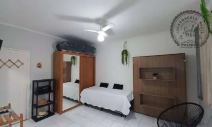 Kitnet / Stúdio à venda na Avenida Presidente Castelo Branco, Boqueirão, Praia Grande
