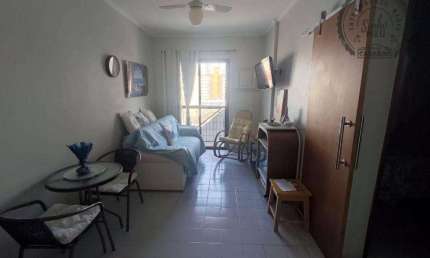 Apartamento com 1 quarto para alugar na Avenida Marechal Maurício José Cardoso, Canto do Forte, Praia Grande