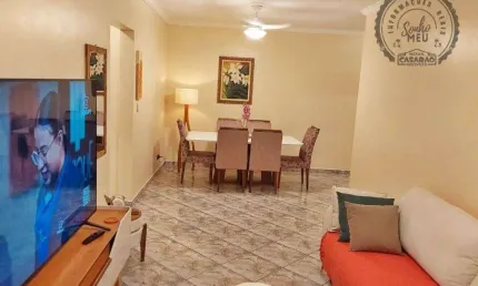 Apartamento com 2 dormitórios à venda, 85 m² por r$ 450.000,00 - tupi - praia grande/sp