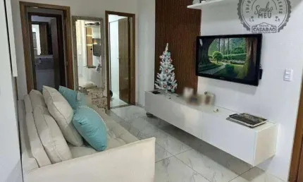 Apartamento com 2 quartos à venda na Avenida Presidente Castelo Branco, Vila Mirim, Praia Grande