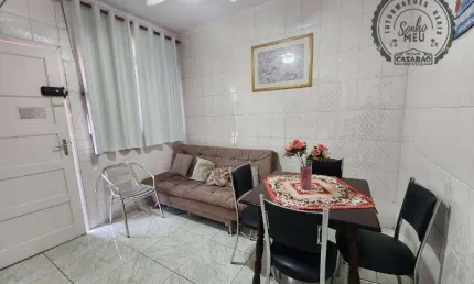 Apartamento com 1 quarto à venda na Rua Bahia, Boqueirão, Praia Grande