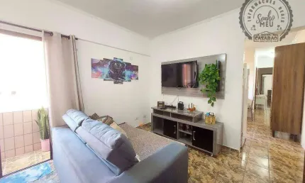 Apartamento com 2 quartos à venda na Avenida Caetés, Tupi, Praia Grande