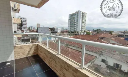Apartamento com 2 quartos para alugar na Rua Doutor Ciro Carneiro, Guilhermina, Praia Grande