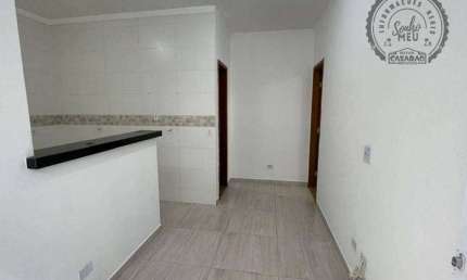 Casa em condomínio fechado com 1 quarto à venda na Avenida Doutor Antônio Sylvio Cunha Bueno, Jardim Melvi, Praia Grande