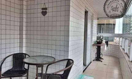 Apartamento com 2 quartos à venda na Rua Peru, Guilhermina, Praia Grande