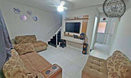 Casa em condomínio fechado com 2 quartos à venda na Rua Duarte Coelho, Aviação, Praia Grande
