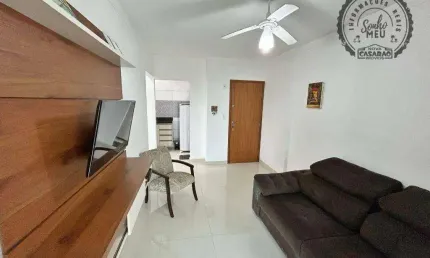 Apartamento com 1 quarto à venda na Avenida Marechal Maurício José Cardoso, Canto do Forte, Praia Grande