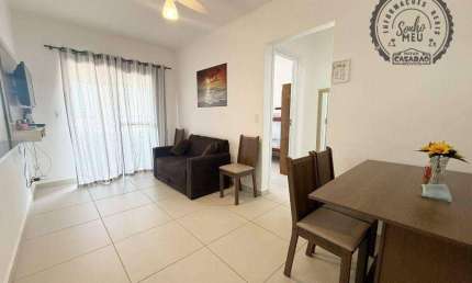 Apartamento com 1 quarto para alugar na Rua Nicarágua, Guilhermina, Praia Grande