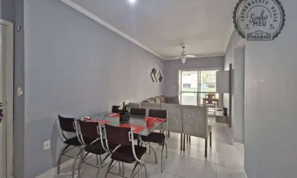 Apartamento com 2 quartos para alugar na Rua Ophélia Caccetari Reis, Aviação, Praia Grande