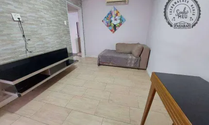 Apartamento com 1 quarto à venda na Rua Jaú, Canto do Forte, Praia Grande
