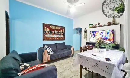 Casa com 3 quartos à venda na Rua Aldo Coli, Vila Mirim, Praia Grande