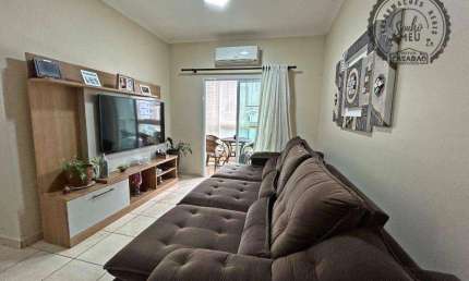 Apartamento com 2 quartos à venda na Praça das Sereias, Guilhermina, Praia Grande