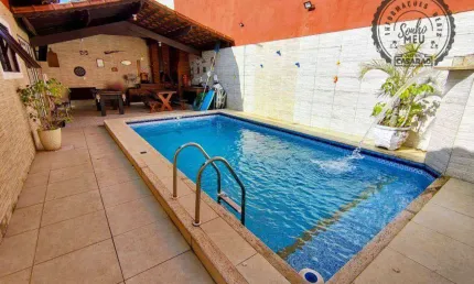 Casa com 3 quartos à venda na Rua dos Crisântemos, Balneário Flórida, Praia Grande