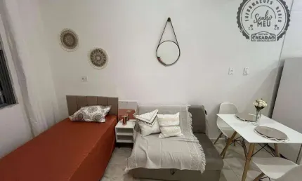 Kitnet / Stúdio à venda na Avenida Presidente Castelo Branco, Aviação, Praia Grande