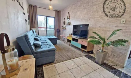 Apartamento com 2 quartos à venda na Rua Martin Afonso de Souza, Aviação, Praia Grande