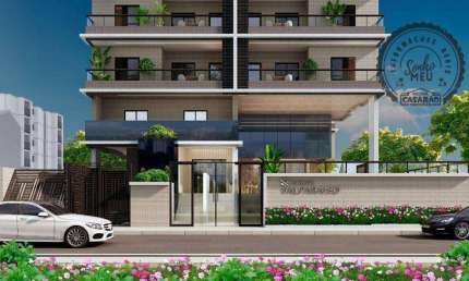 Apartamento com 2 quartos à venda na Rua Chile, Guilhermina, Praia Grande
