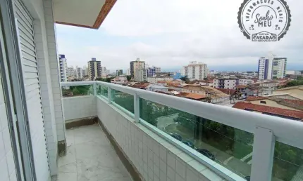 Apartamento com 2 quartos à venda na Rua Panamá, Guilhermina, Praia Grande