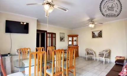 Apartamento com 2 quartos para alugar na Rua Nicarágua, Guilhermina, Praia Grande
