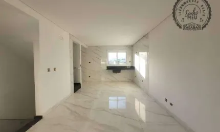 Casa em condomínio fechado com 2 quartos à venda na Rua Nicarágua, Guilhermina, Praia Grande