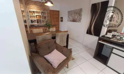 Apartamento com 2 quartos à venda na Rua Carlos Martiniano de Andrade Bitencourt, Aviação, Praia Grande