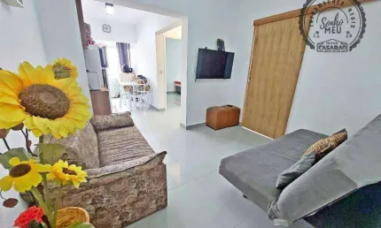 Apartamento com 1 quarto à venda na Rua Pedro Álvarez Cabral, Aviação, Praia Grande