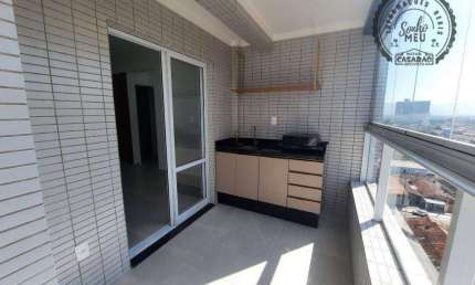 Apartamento com 2 quartos para alugar na Rua Canadá, Guilhermina, Praia Grande