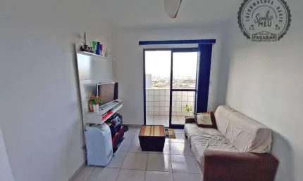 Apartamento com 1 quarto à venda na Rua Apinajés, Tupi, Praia Grande