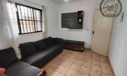 Apartamento com 1 quarto para alugar na Rua Javaés, Tupi, Praia Grande