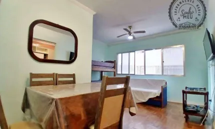 Apartamento com 1 quarto à venda na Avenida Presidente Costa e Silva, Boqueirão, Praia Grande