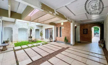 Casa com 3 quartos à venda na Rua Michel Alca, Vila Mirim, Praia Grande