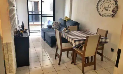 Apartamento com 1 quarto à venda na Rua Juquirais, Tupi, Praia Grande