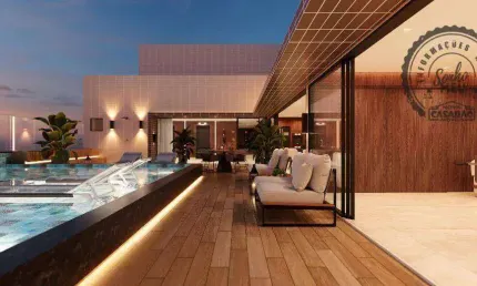 Apartamento com 2 quartos à venda na Avenida Marechal Hermes, Canto do Forte, Praia Grande