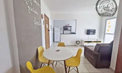 Apartamento com 1 quarto à venda na Rua Chile, Guilhermina, Praia Grande