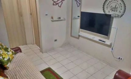 Apartamento com 1 quarto para alugar na Rua Ipanema, Guilhermina, Praia Grande