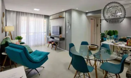 Apartamento com 2 quartos à venda na Avenida Presidente Castelo Branco, Vila Mirim, Praia Grande