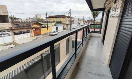 Casa em condomínio fechado com 3 quartos à venda na Rua Franklin Alves de Moura, Vila Antártica, Praia Grande