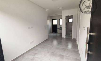 Casa em condomínio fechado com 2 quartos à venda na Rua Franklin Alves de Moura, Vila Antártica, Praia Grande
