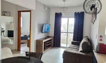 Apartamento com 1 quarto à venda na Rua Cataguases, Tupi, Praia Grande