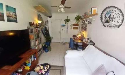 Apartamento com 2 quartos à venda na Avenida Marechal Maurício José Cardoso, Canto do Forte, Praia Grande