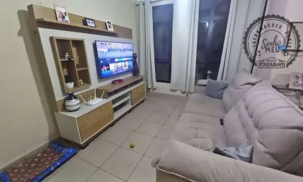 Apartamento com 2 quartos à venda na Rua Iporanga, Boqueirão, Praia Grande