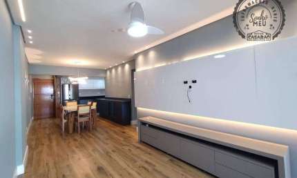 Apartamento com 3 quartos à venda na Rua Guimarães Rosa, Vila Assunção, Praia Grande