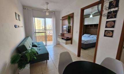 Apartamento com 1 quarto para alugar na Rua Duarte da Costa, Aviação, Praia Grande