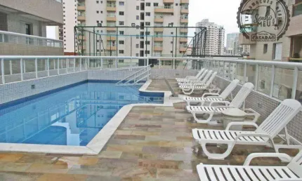 Apartamento com 2 quartos à venda na Rua Tupinambás, Tupi, Praia Grande