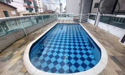 Apartamento com 1 quarto à venda na Rua Carlos Gomes, Vila Assunção, Praia Grande