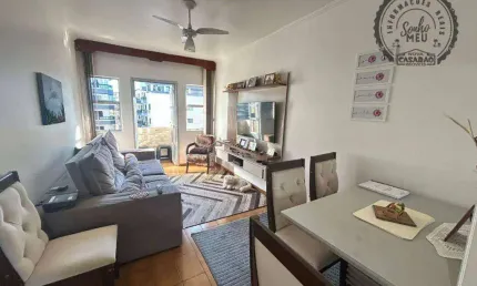 Apartamento com 1 quarto à venda na Avenida São Paulo, Boqueirão, Praia Grande