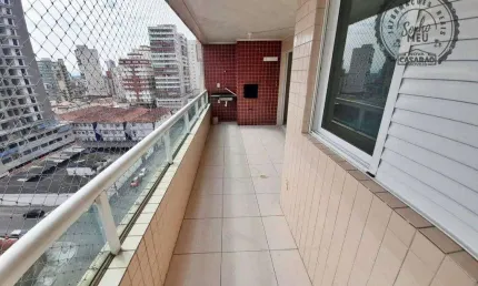 Apartamento com 2 quartos para alugar na Rua Doutor João Sampaio, Guilhermina, Praia Grande