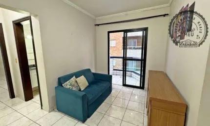 Apartamento com 1 quarto à venda na Avenida Rio Branco, Canto do Forte, Praia Grande